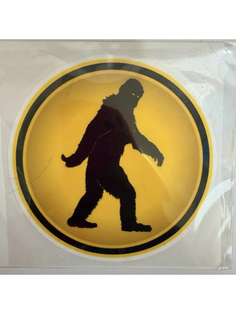 Sticker Cabana 4” Round Bigfoot Vinyl Sticker